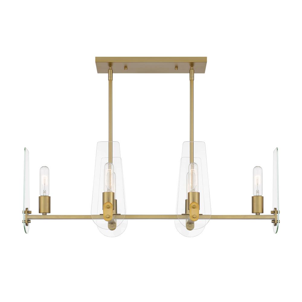 Bergen Beach 34" 6-Light Island